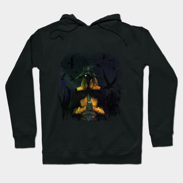 Crow Father Hoodie by Kaia's